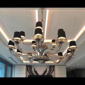 Babylon 5599 16 Chandelier by Barovier&Toso